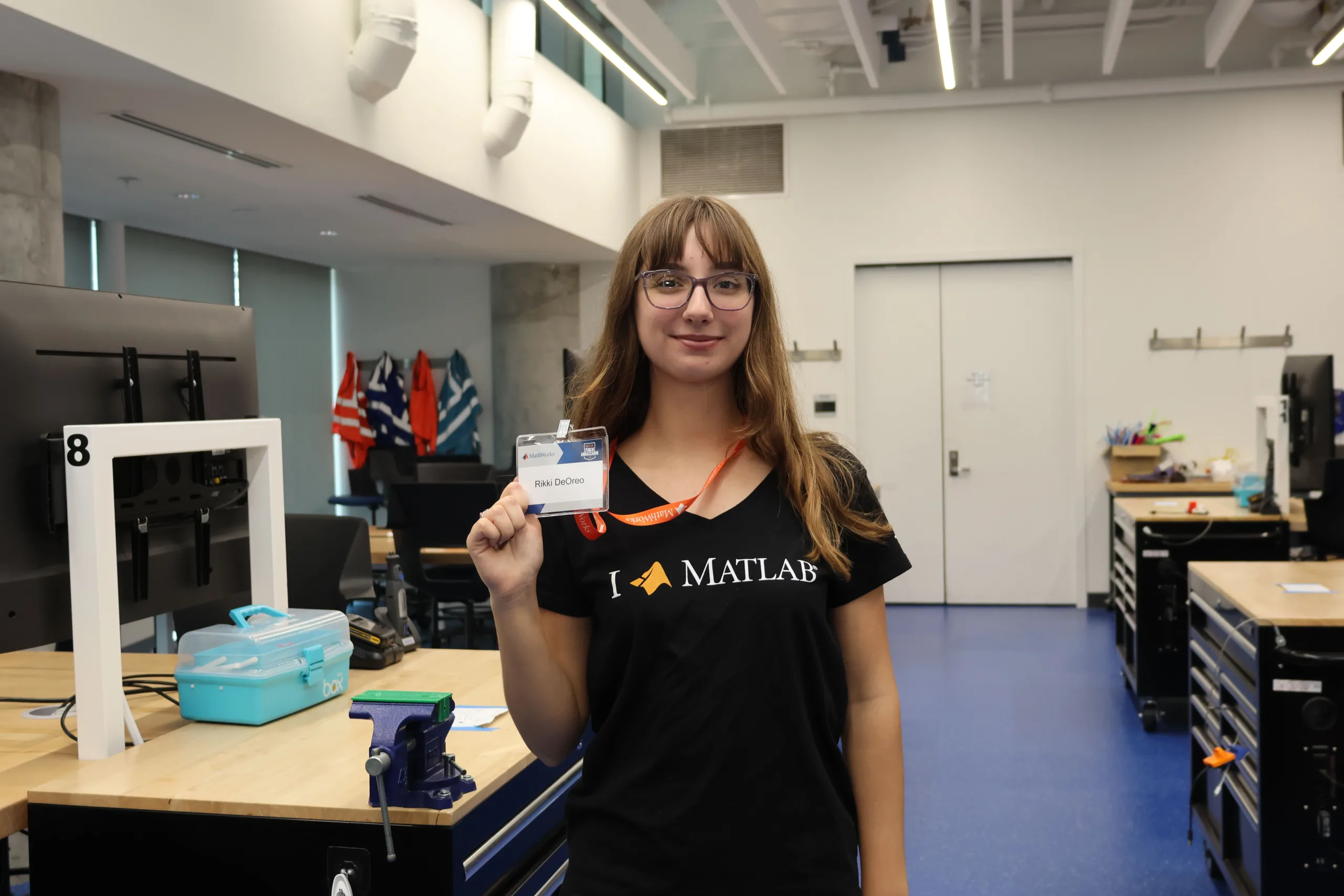 Meet Rikki DeOreo, MATLAB’s new ambassador and peer mentor.